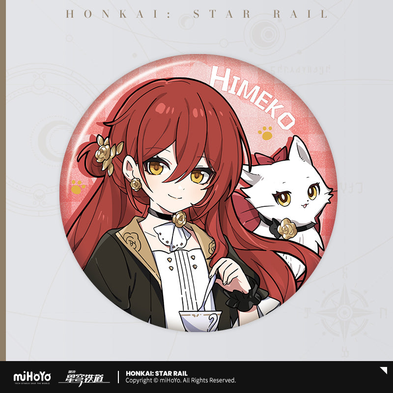 Little Cat Series Tinplate Badge