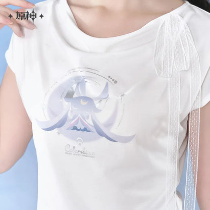 Genshin Impact Columbina Impression Series Fitted T-Shirt