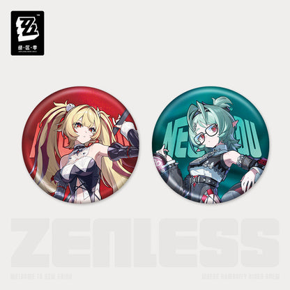 Zenless Zone Zero Artwork Series Tinplate Badge Flint Workshop