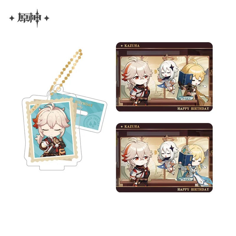 Capturing the Good Times Series Stand Keychain& Collection Card