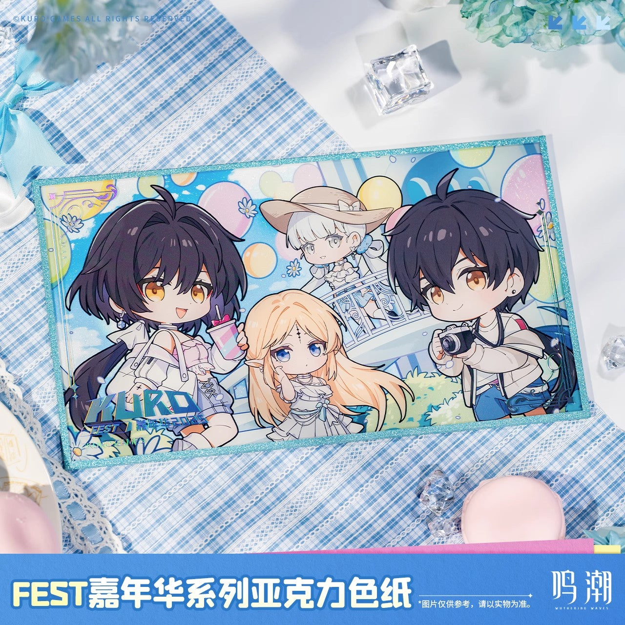 FEST Carnival Series Acrylic Shikishi Cardboard (Rover, Jinhsi, Cartethyia)