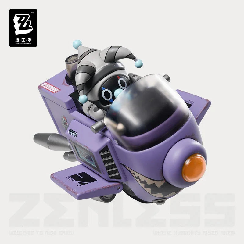 Bangboo Racing Series Phantom Bullet Ver. Articulated Collectible Figure Zenless Zone Zero Phantom Bullet ACG Go Anime www.acg-go.com Bangboo, Figure, Zenless Zone Zero