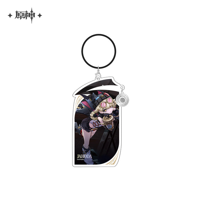 Moonlit Ballad of the Night Series Acrylic Keychain