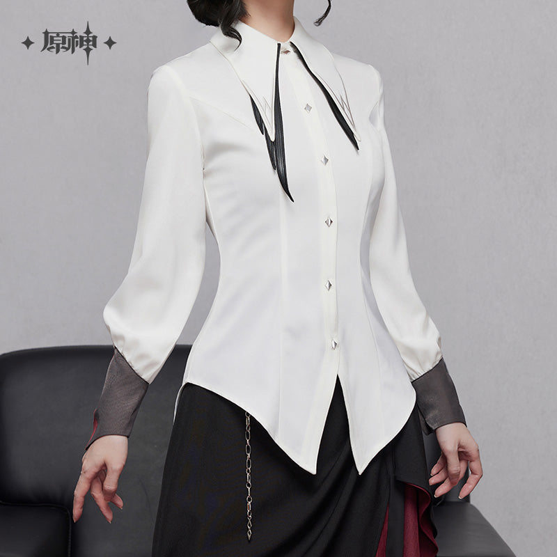 Arlecchino Theme Impression Series Tie-waist Shirt