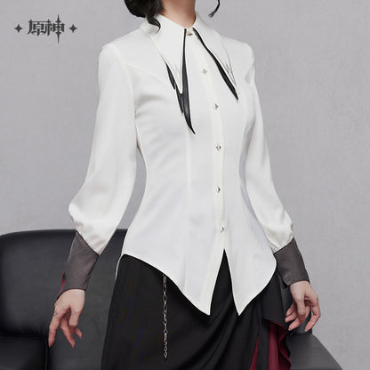 Arlecchino Theme Impression Series Tie-waist Shirt