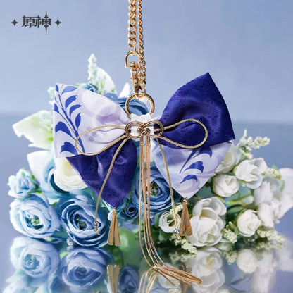 Kamisato Ayato Theme Impression Series Bow Hair Pendant
