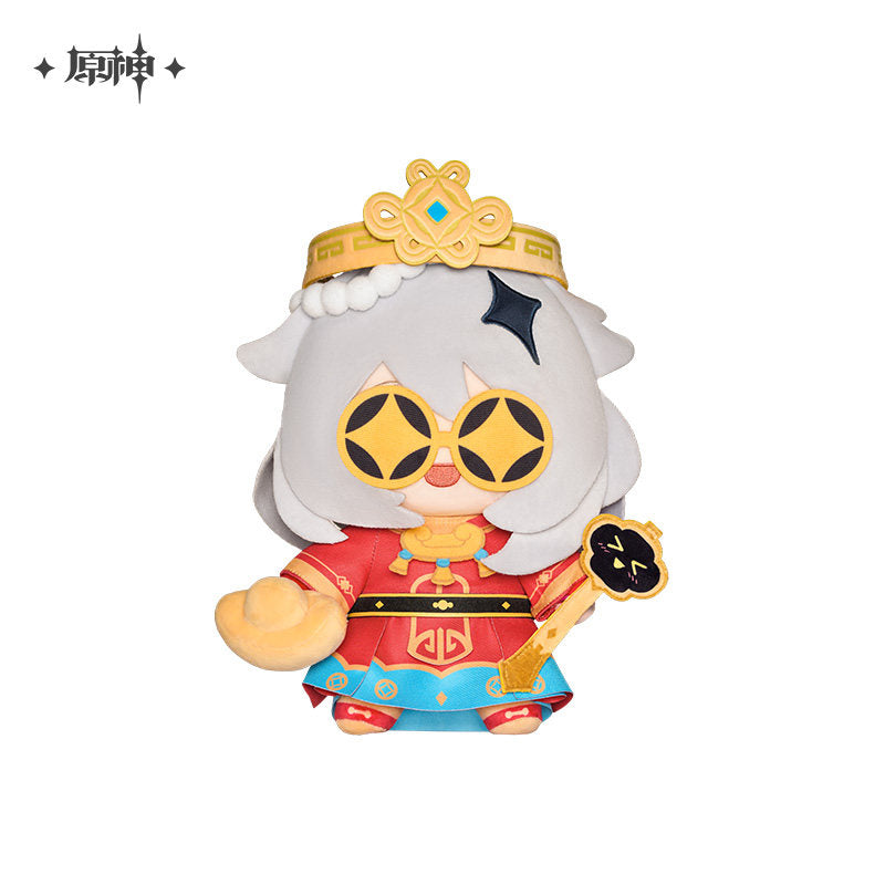 Genshin Impact Mini Wealth God Series Paimon Plush Toy