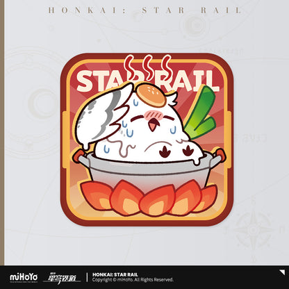 Honkai: Star Rail x KFC 2025 Series Chibi Emoji Tinplate Badge