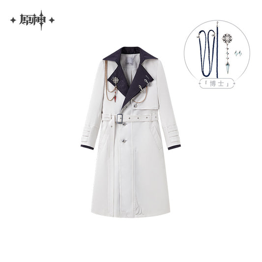 Frost and Flame Series Fatui Harbinger Impression Long Coat