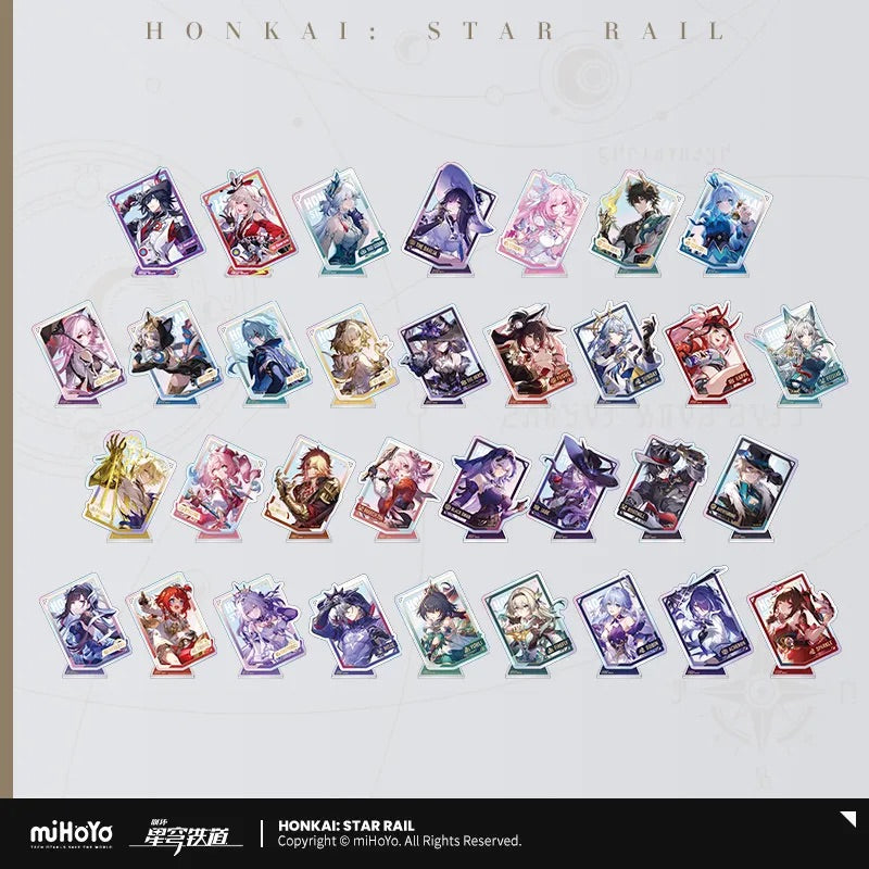 Honkai: Star Rail Interstellar Journey Series Acrylic Decorative Pendant/ Panel