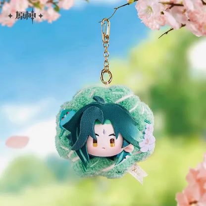 Genshin Impact Spring Blossom Tales Series Floral Wreath Plush Keychain