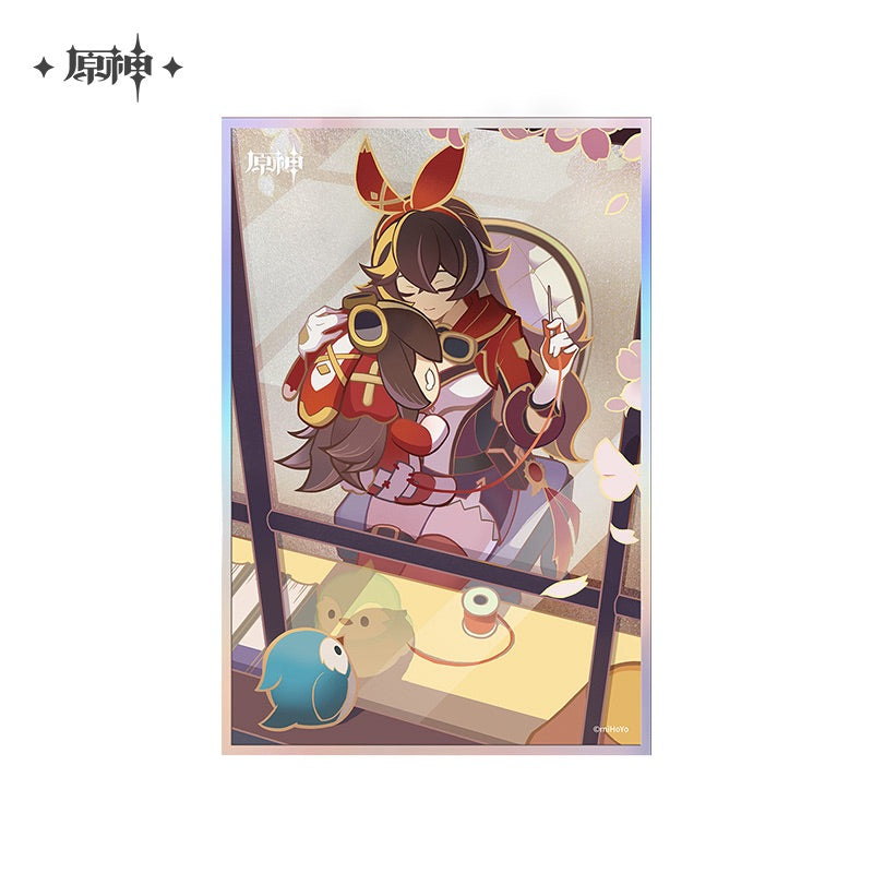 Genshin Impact Genius Invokation TCG Series Shikishi Cardboard