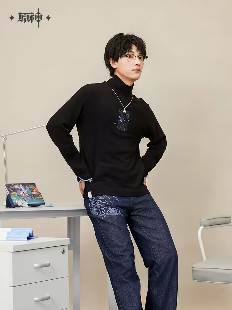 Genshin Impact Ganyu Impression Series Turtleneck Knitwear