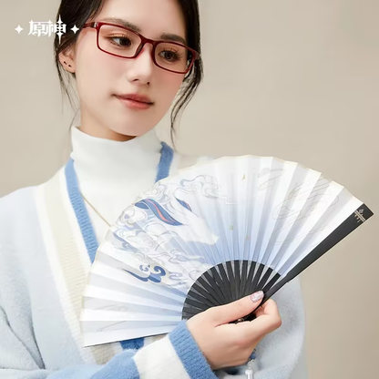 Genshin Impact Ganyu Impression Series Folding Fan
