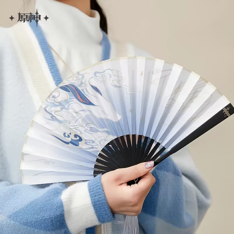 Genshin Impact Ganyu Impression Series Folding Fan