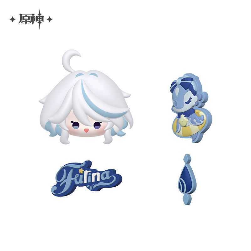 Genshin Impact Midsummer Party Series Clogs and Shoe Charm Set
