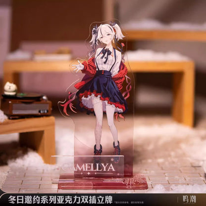 winter invitation series acrylic double insert standee ACG GO
