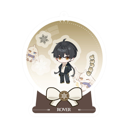 winter invitation series chibi happy shake keychain ACG GO