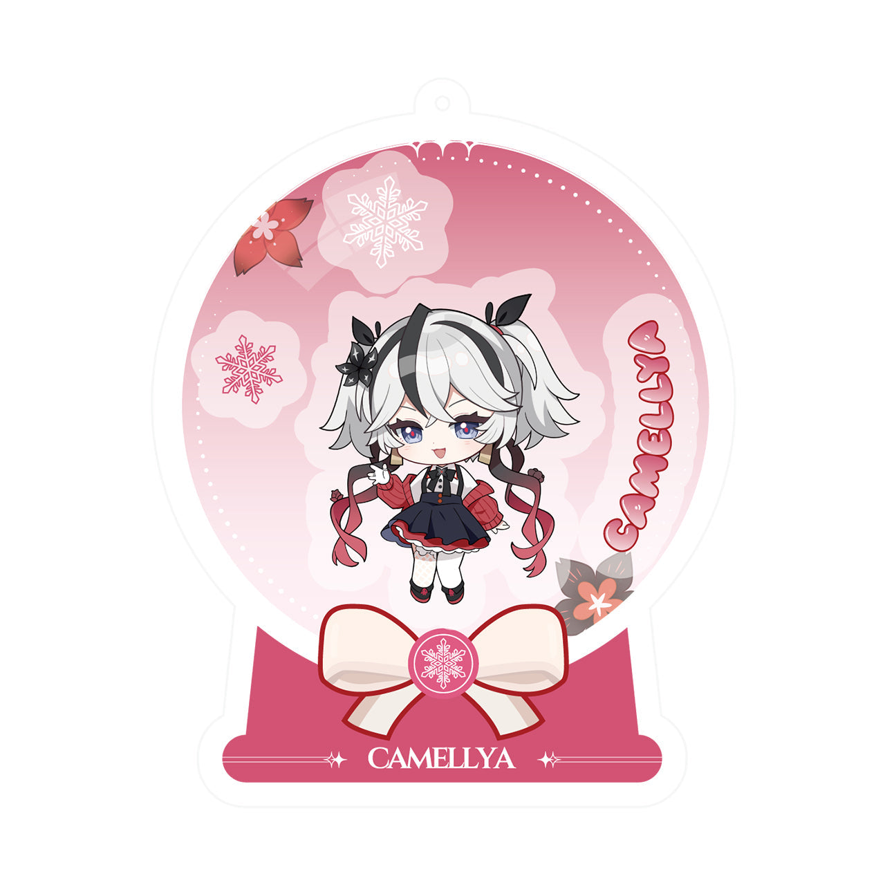 winter invitation series chibi happy shake keychain ACG GO
