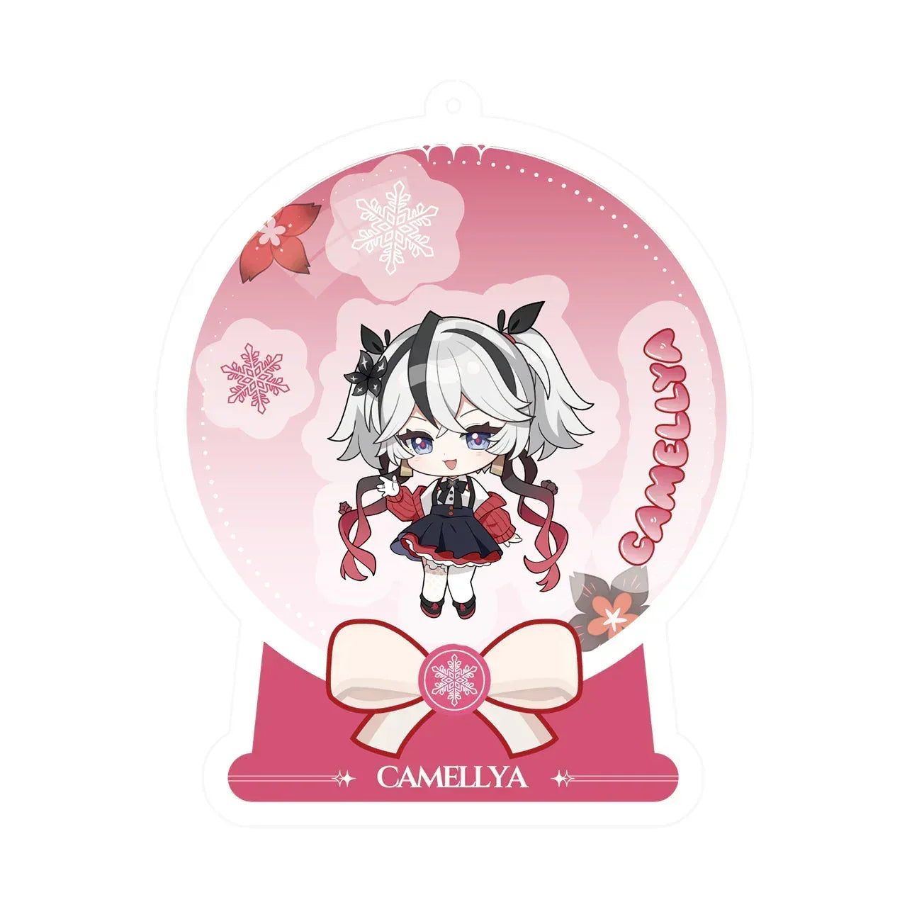 Wuthering Waves Winter Invitation Series Chibi Happy Shake Keychain Camellya ACG Go Anime www.acg-go.com Camellya, Male Rover, Pendant & Keychain, Shorekeeper, Xiangli Yao, Yinlin