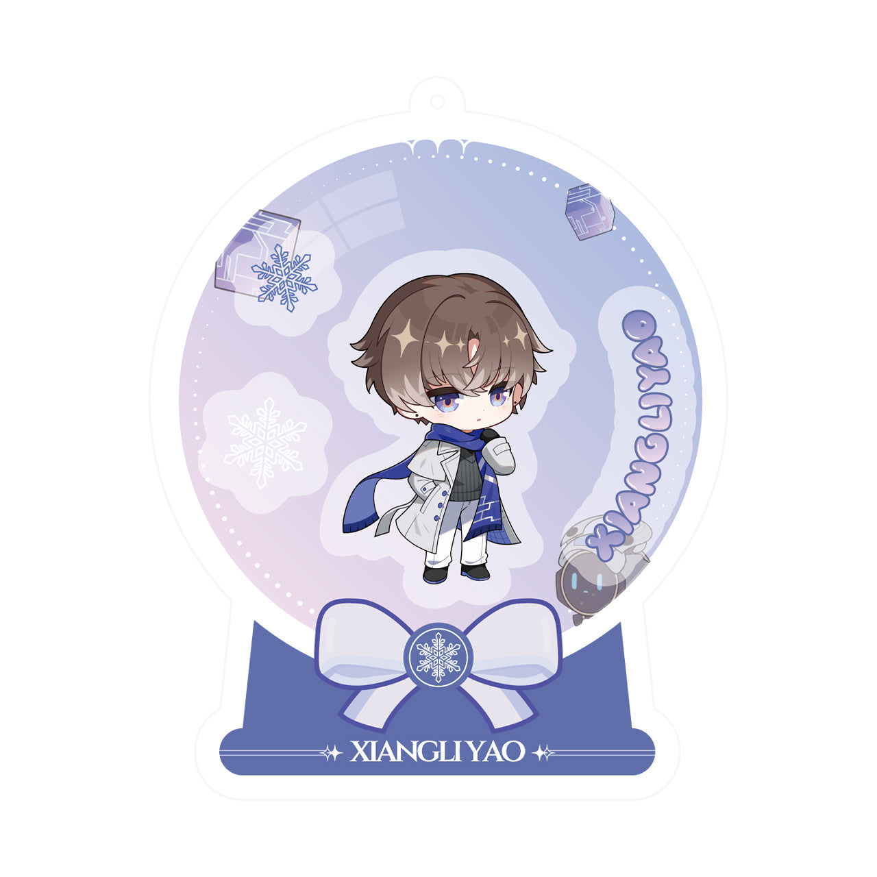 winter invitation series chibi happy shake keychain ACG GO