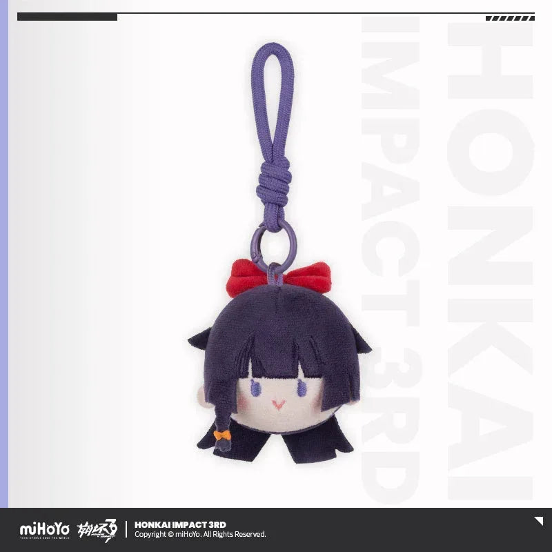 Honkai Impact 3rd Wishful Dango Series Plush Keychain Raiden Mei ACG Go Anime www.acg-go.com Bronya, Kiana, Pendant & Keychain, Plush, Raiden Mei