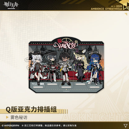 Arknights Chibi Acrylic Insert Card Set