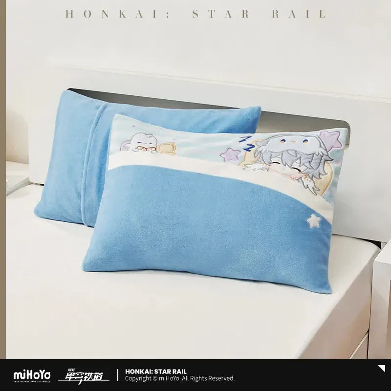 Honkai: Star Rail Boys Dormitory Chibi Household Series Pillowcase
