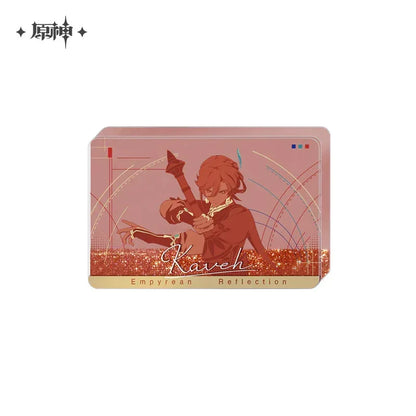 Genshin Imapct Merchandise Series Character Impression Glitter Ornament Chevreuse Ver. (Not For Sale) Chevreuse ACG Go Anime www.acg-go.com Chevreuse, Freebie, Genshin Impact, Ornament