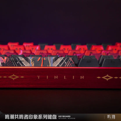wuthering waves yinlin custom mechanical keyboard ACG GO