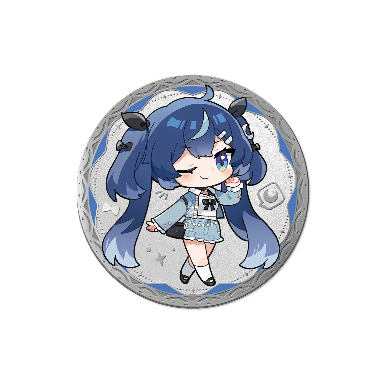 Wuthering Waves x KAKACODE Cleaar Sky Resonance Series Chibi Commemorative Coin