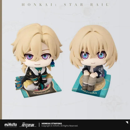 Honkai: Star Rail LOOKUP Series Chibi Figure Aventurine & Kakavasha Set ACG Go Anime www.acg-go.com Aventurine, Chibi, Figure, Honkai: Star Rail, Kakavasha