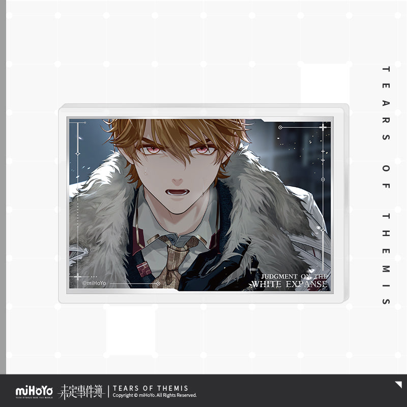 Judgment On The White Expanse Series Acrylic Badge Ornament