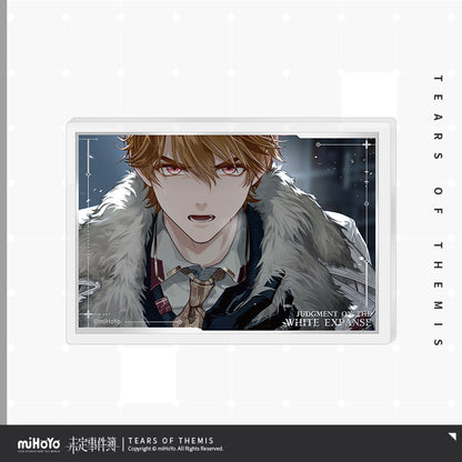 Judgment On The White Expanse Series Acrylic Badge Ornament