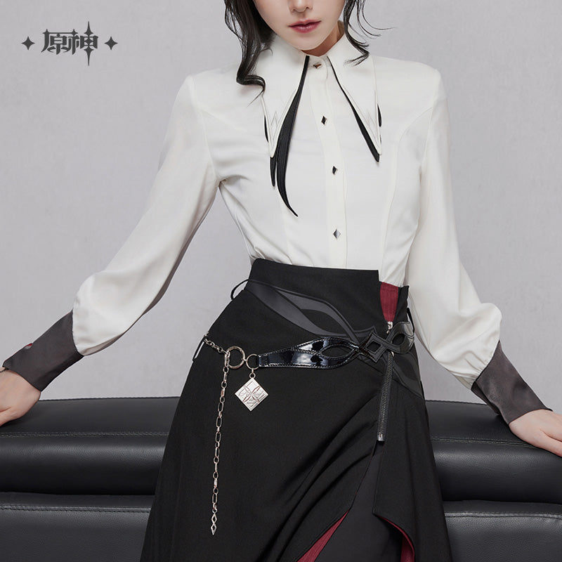 Arlecchino Theme Impression Series Tie-waist Shirt