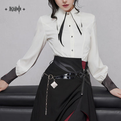 Arlecchino Theme Impression Series Tie-waist Shirt