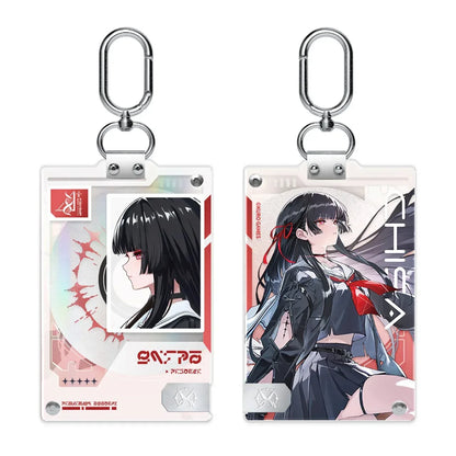 Wuthering Waves School Entry Pass Series ID Keychain Chisa ACG Go Anime www.acg-go.com Chisa, Lynae, Mornye, Pendant & Keychain, Wuthering Waves