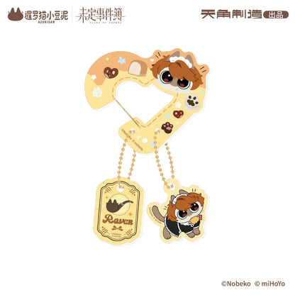 Tears of Themis Love at Azukisan's Café Series Shaped Acrylic Locking Clip Luke Pearce ACG Go Anime www.acg-go.com Apparel, Artem Wing, Luke Pearce, Marius von Hagen, Tears of Themis, Vyn Richter