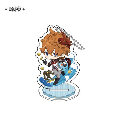 Ultimate Gift Series Merch Genshin Impact Stand Pendant / Tartaglia ACG Go Anime www.acg-go.com Badge, Barbara, Ganyu, Pendant & Keychain, Plush, Stand, Tartaglia, Theme Artwork, Zhongli