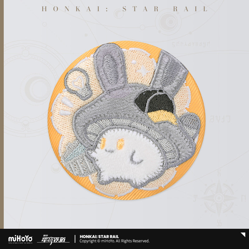 Honkai: Star Rail Tutu Mushroom and Mushroom Bunny Series Embroidered Badge