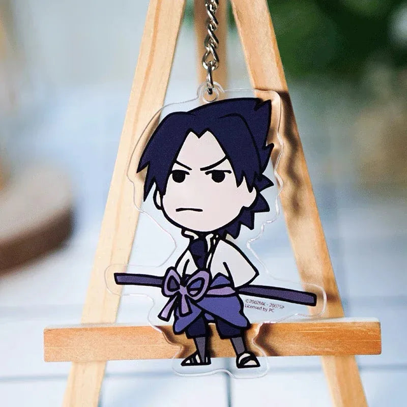 Chibi Keychain Naruto Uchiha Sasuke ACG Go Anime www.acg-go.com Hatake Kakashi, Orochimaru, Pendant & Keychain, Sasuke Uchiha