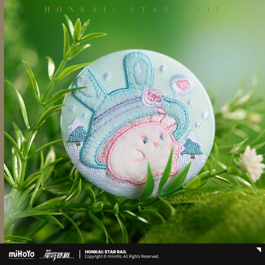 Honkai: Star Rail Tutu Mushroom and Mushroom Bunny Series Embroidered Badge