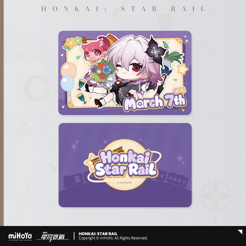 Honkai: Star Rail 2026 Autumn Festival Series Chibi Collection Card