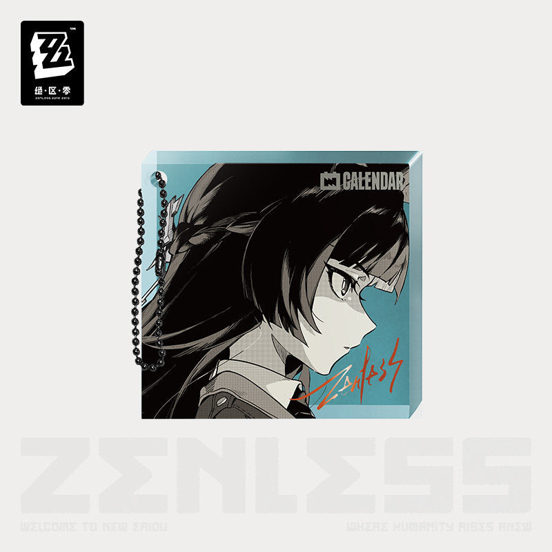 Zenless Zone Zero Time Signal Research Series Thick Acrylic Keychain Vol.2