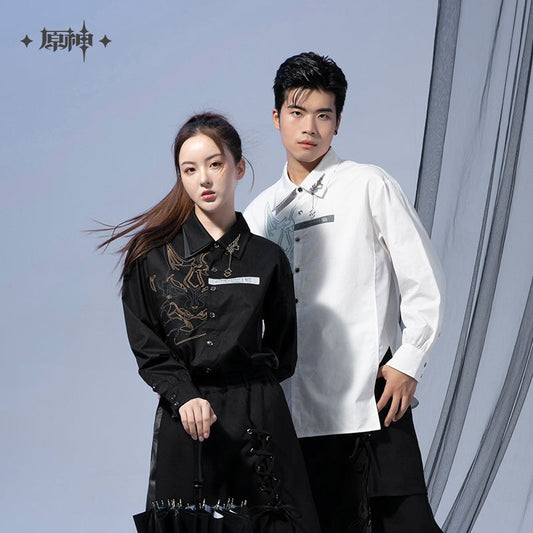 xiao bane of all evil asymmetrical shirt ACG GO