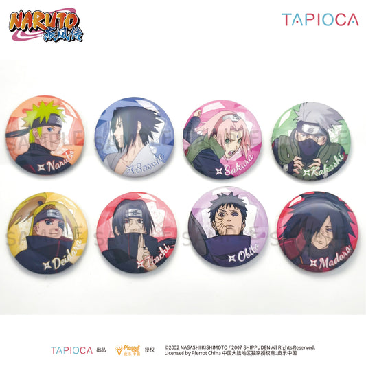 Naruto Shippuden Artwork Badge Mystery Box