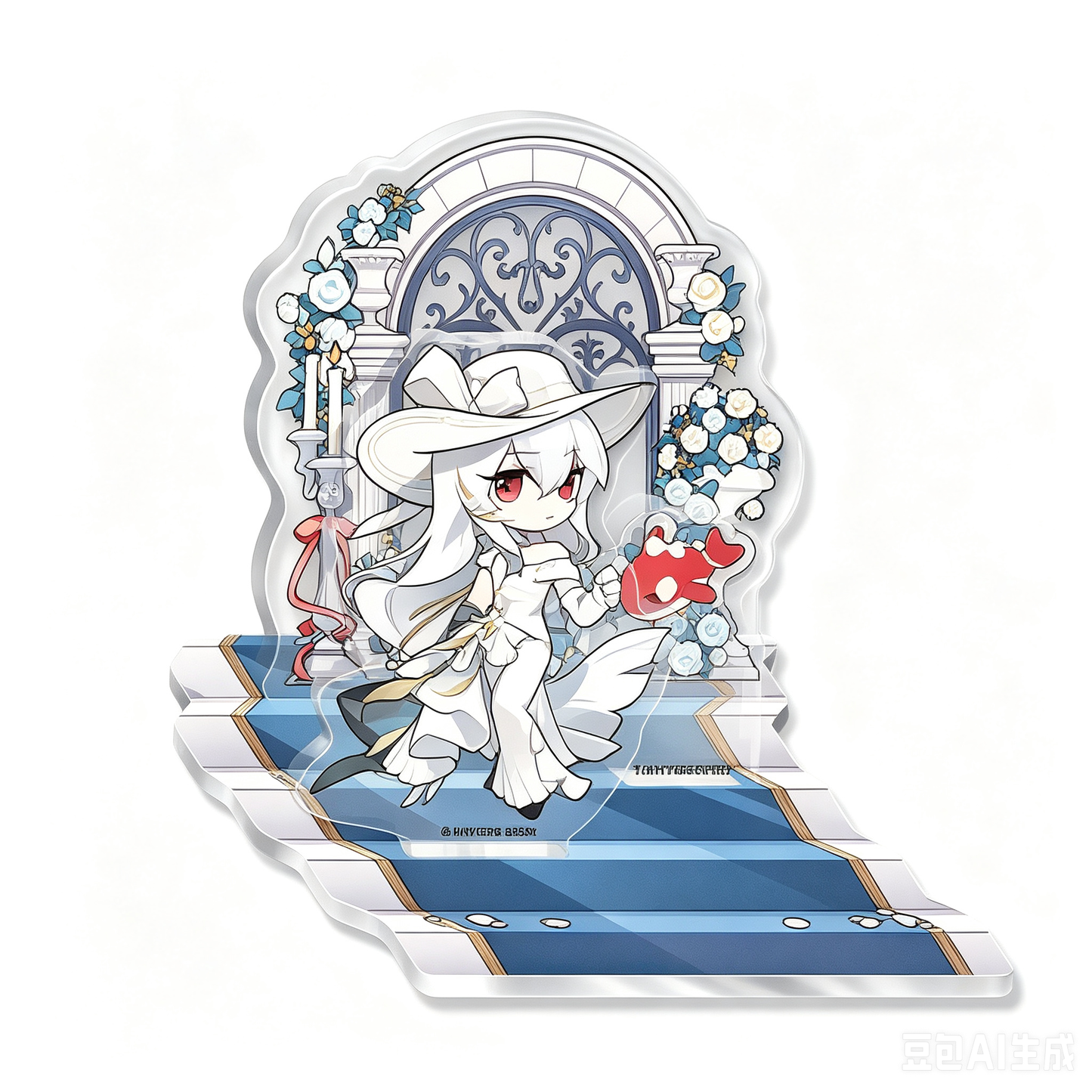 Arknights x KAYOU Pearlescent Pageantry Themed Chibi Character Acrylic Stand