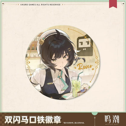 Wuthering Waves When the Skies Align Theme Rover Glittering Shikishi Badge Female Rover ACG Go Anime www.acg-go.com Badge, Female Rover, Male Rover, Wuthering Waves