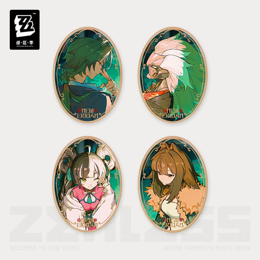 Zenless Zone Zero Concert Band Series On the Precipice of the Abyss Badge/ Laser Ticket/ Poster