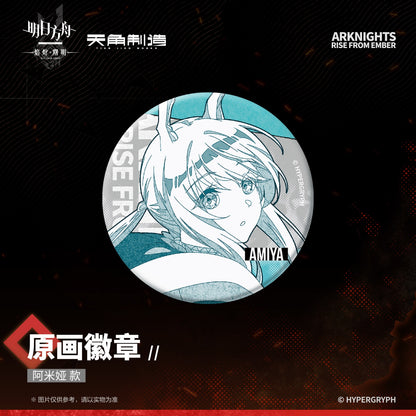 Rise From Embers Series Original Illustration Badge